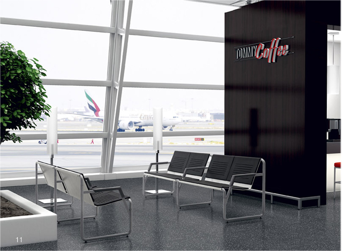 Public Chair|Fabric Bench|Office Furniture|Public Chair|排椅|机场椅